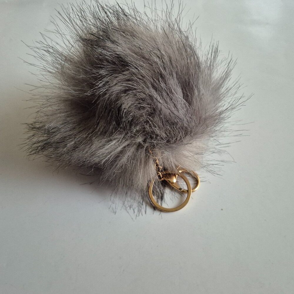 Fuzzy Keychain - Picture 2 of 3